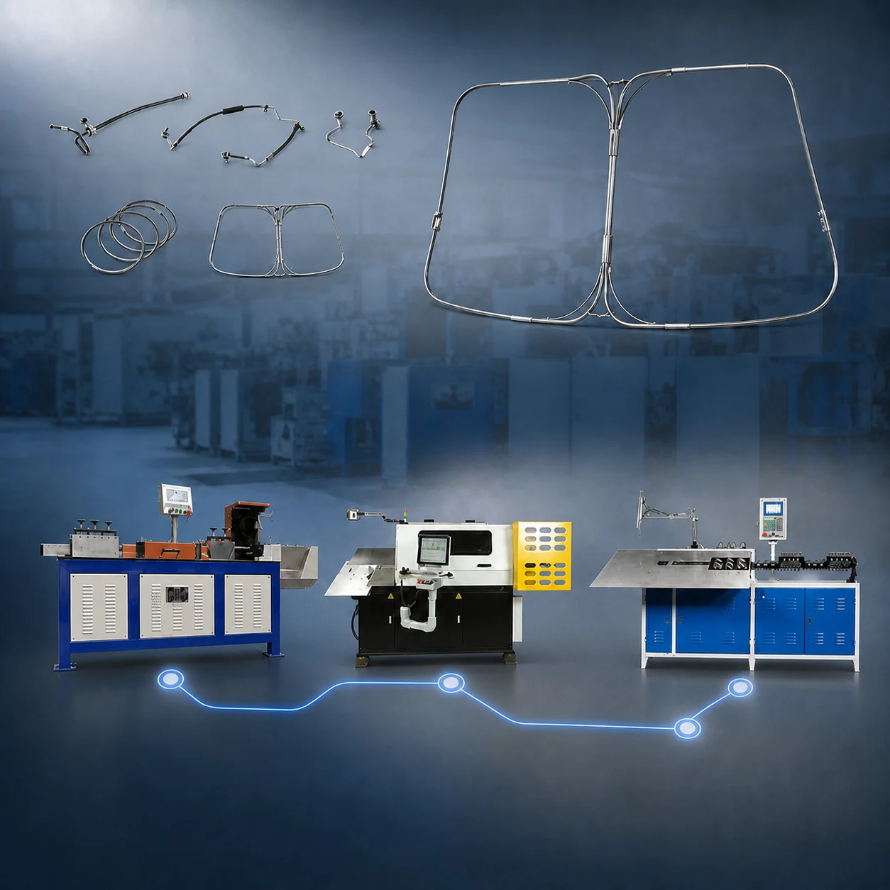 Automotive wire components and Jinchun forming and welding equipment